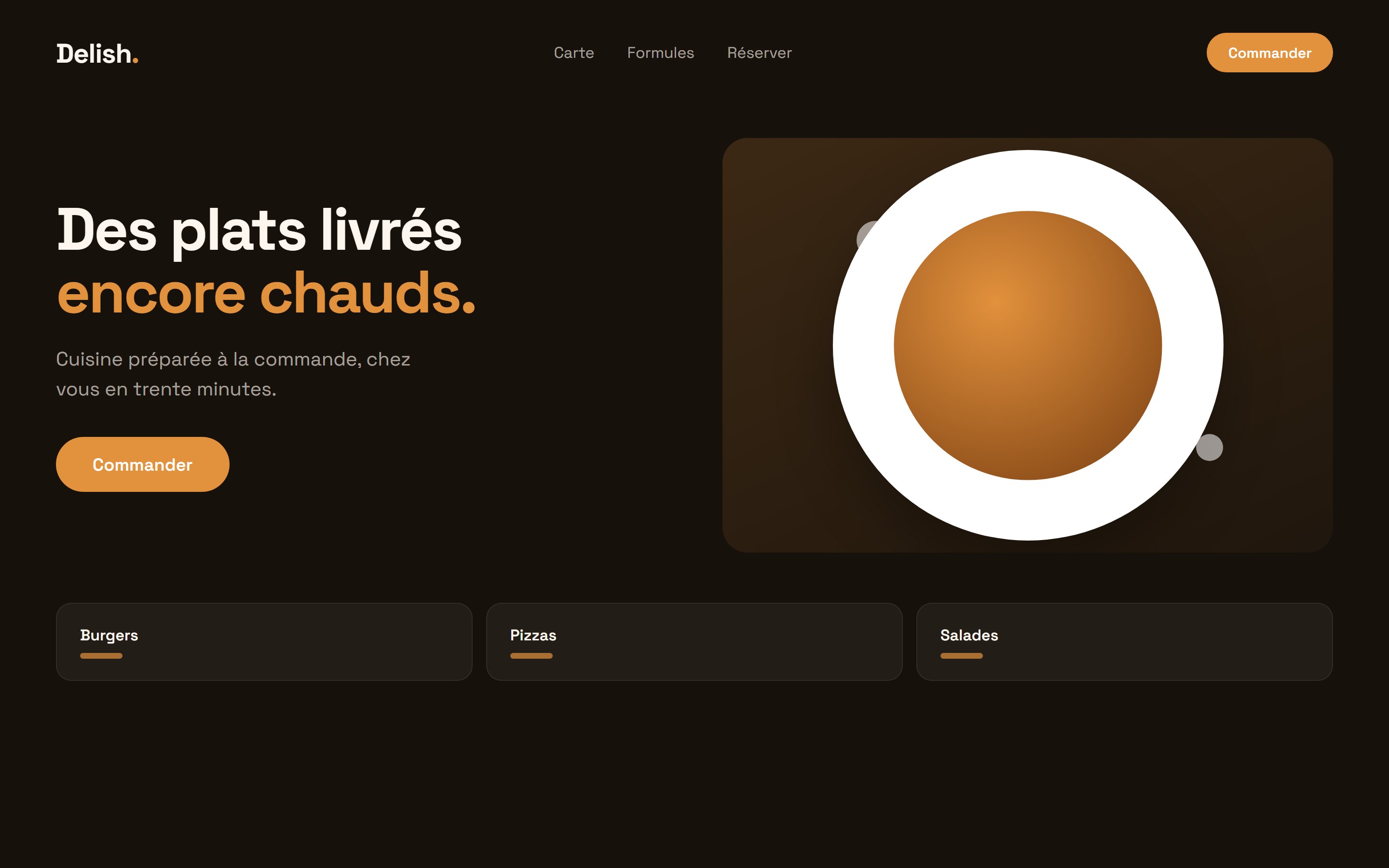 Delish — Restauration