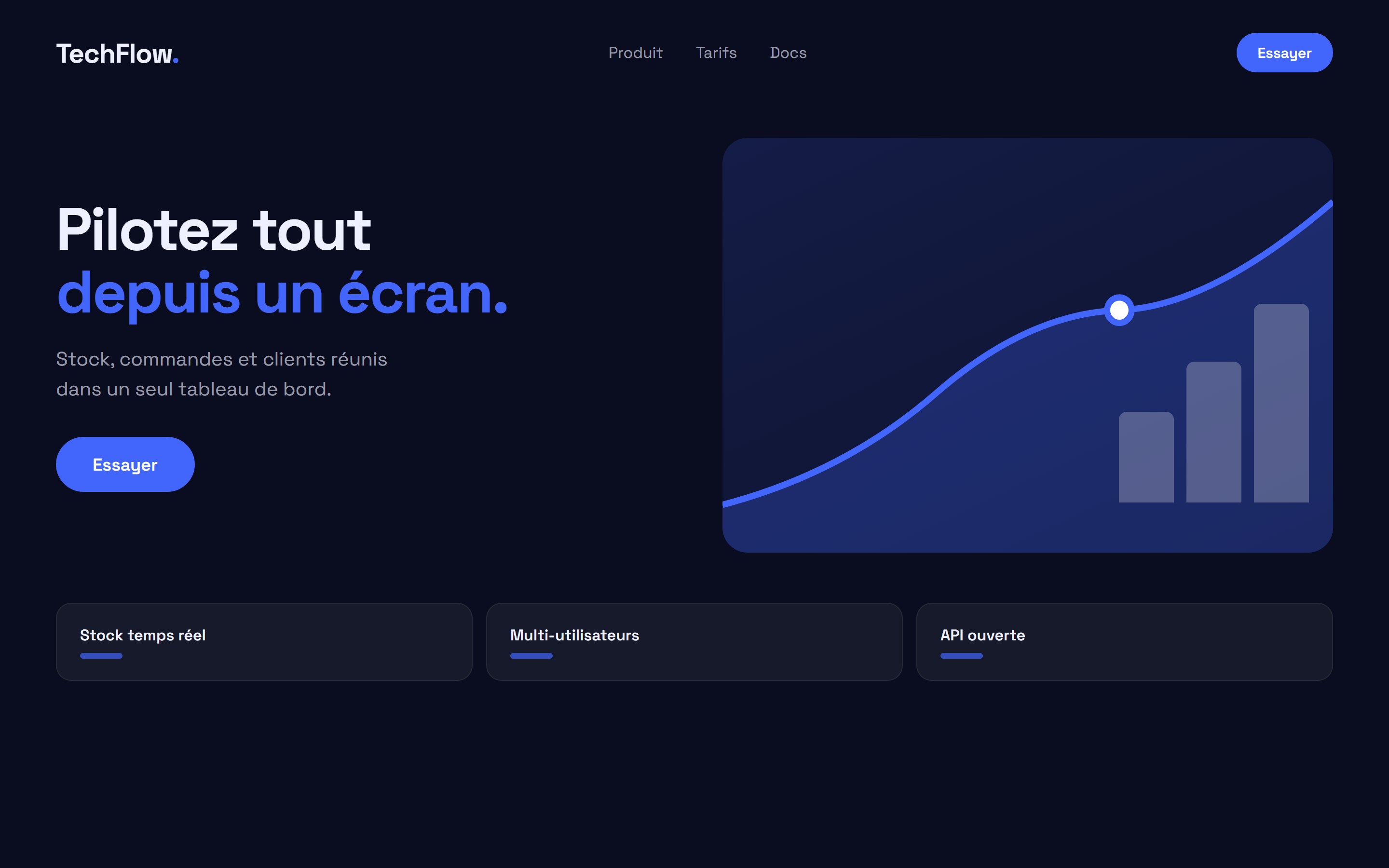 TechFlow — Plateforme SaaS